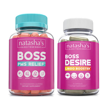 BOSS STACK - Bundle & Save With Boss PMS, Desire Energy Booster Power Pack.