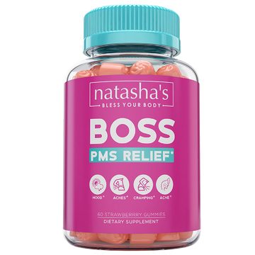 BOSS PMS - PMS Period Relief Supplements By Natasha Essentials® For Women
